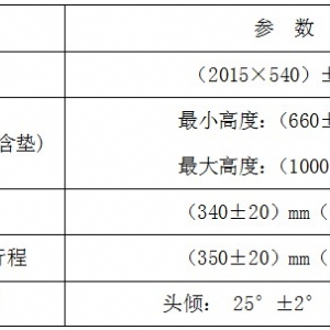 電動(dòng)手術(shù)臺(tái)